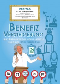 Benefizversteigerung zugunsten der Stiftung Kinder für Benin